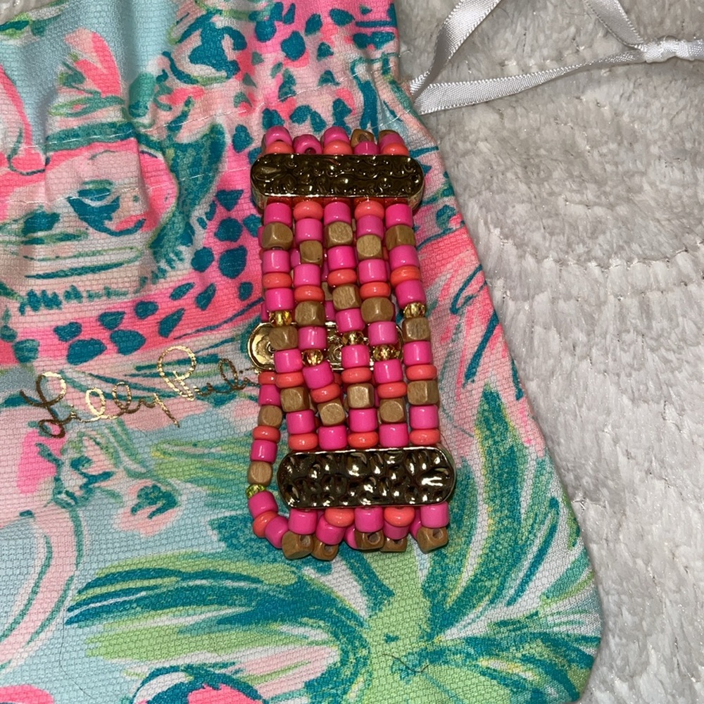 Closing Closet- 5 for $25 on select items.
Lilly Pullitzer bracelet with bag. - Picture 6 of 6